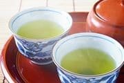 Relax in your rooms! Green Tea Service